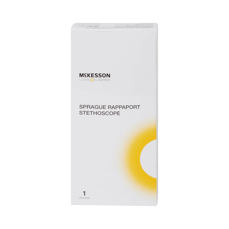 McKesson Sprague Stethoscope Orange 2-Tube 22 Inch Tube Double Sided Chestpiece (1089448_CS) 20/CS