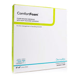 ComfortFoam™ Foam Dressing 8 X 8 Inch Without Border Film Backing Silicone Face Square Sterile (946536_BX) 5/BX