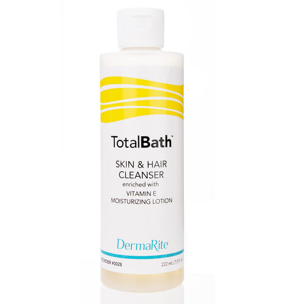 DermaRite® TotalBath® Body Wash Lotion 7.5 oz. Bottle Mild Scent (442541_BT) 1/BT
