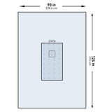 McKesson Orthopedic Drape Universal Extremity Drape 90 W X 124 L Inch Sterile (1101269_PK) 1/PK