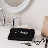 Hospeco® Cotton Makeup Washcloth 13x13 Black, 144/Case (HOSMAKEUP-13X13-CS) Case of 144