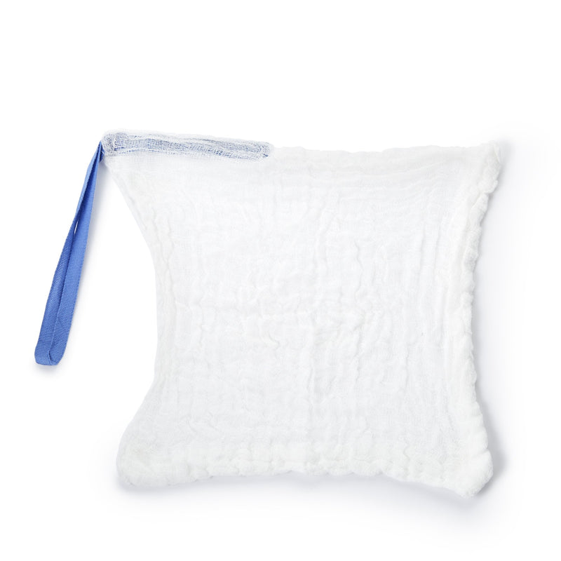 McKesson Surgical Laparotomy Sponge X-Ray Detectable Cotton 12 X 12 Inch 5 Count Soft Pack Sterile (281500_CS) 40/CS