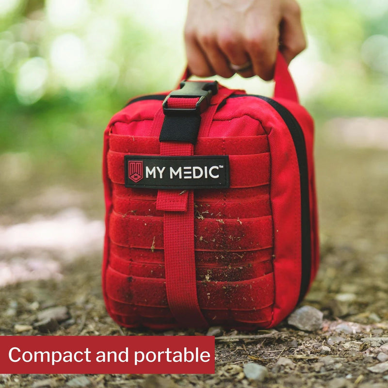 My Medic™ MYFAK Pro First Aid Kit Red Nylon Bag (1207716_EA) 1/EA