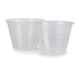 McKesson Medicine Cup 1 oz. Clear Plastic Disposable NonSterile (188670_CS) 5000/CS