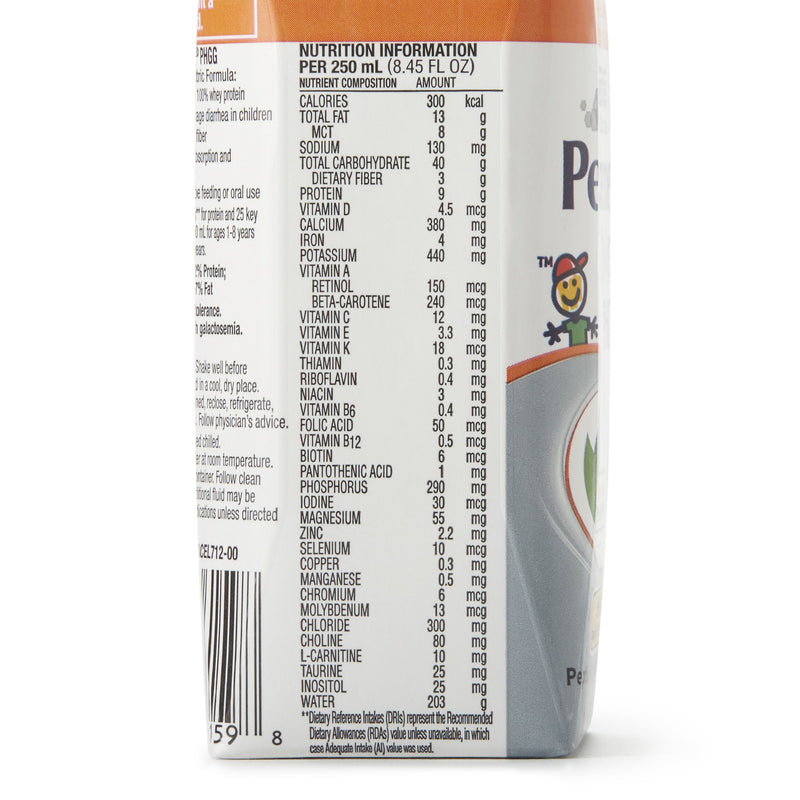 Peptamen Junior® PHGG Pediatric Oral Supplement Vanilla Flavor 8.45 oz. Carton Liquid PHGG Fiber Impaired GI Function (1196670_EA) 1/EA