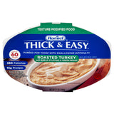 Thick & Easy® Purees Thickened Food 7 oz. Tray Turkey with Stuffing / Green Beans Flavor Puree IDDSI Level 2 Mildly Thick (797225_CS) 7/CS