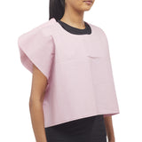 McKesson Exam Cape Mauve One Size Fits Most Front / Back Opening Without Closure Unisex Disposable (180609_CS) 100/CS