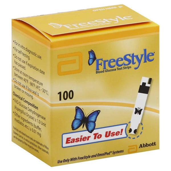 FreeStyle® Blood Glucose Test Strips 50 Strips per Pack (489528_EA) 1/EA