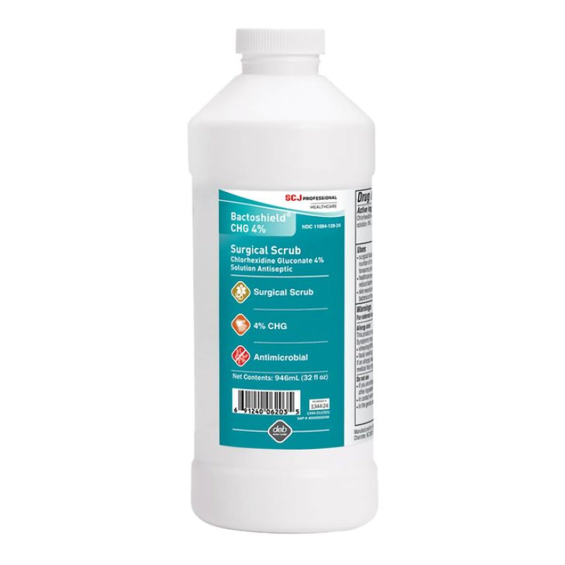 Bactoshield® Surgical Scrub Solution 32 oz. Bottle 4% Strength CHG (Chlorhexidine Gluconate) NonSterile (415473_EA) 1/EA