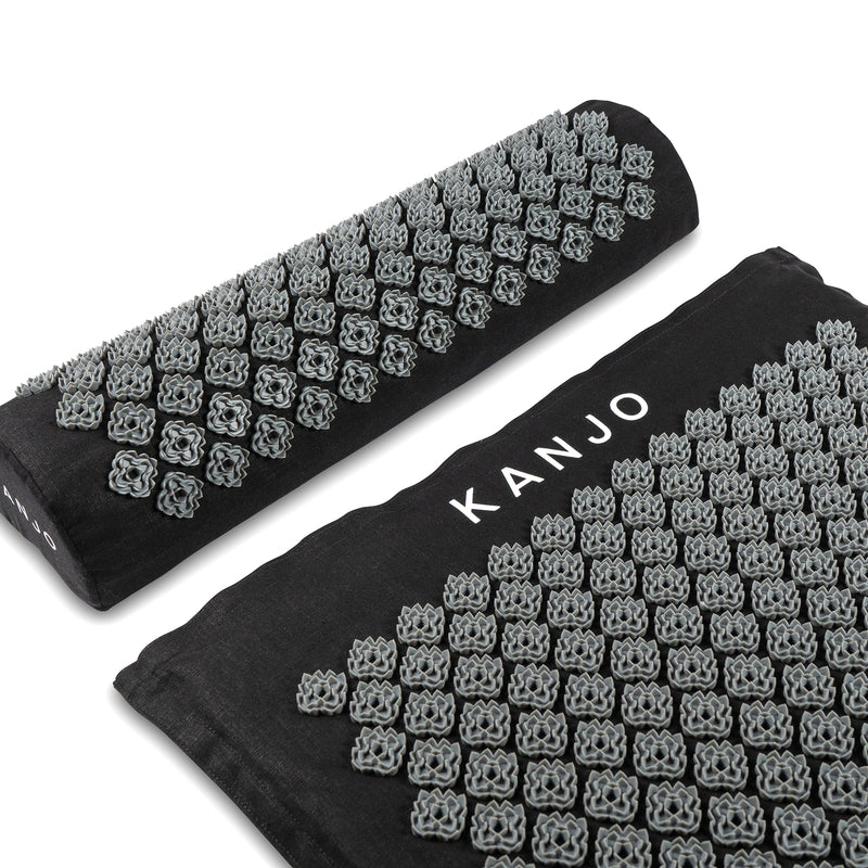 Kanjo Acupressure Mat Set Mat: 24 X 34 Inch / Pillow: 6 X 22 Inch (1236432_CS) 9/CS
