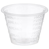 McKesson Medicine Cup 1 oz. Clear Plastic Disposable NonSterile (188670_CS) 5000/CS