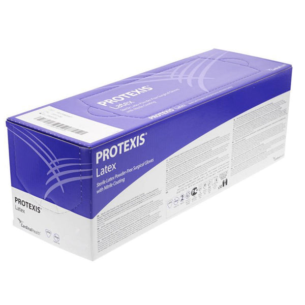 Protexis™ Latex Surgical Glove Size 6.5 Sterile Latex Standard Cuff Length Smooth Light Brown Not Chemo Approved (807210_BX) 50/BX