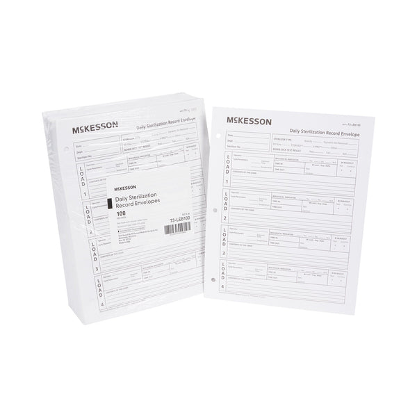 McKesson Sterilization Record Envelope McKesson (524898_CS) 1000/CS
