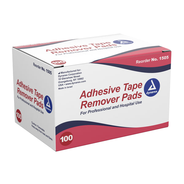 Dynarex Adhesive Remover Pad 100 per Pack (58864_BX) 100/BX