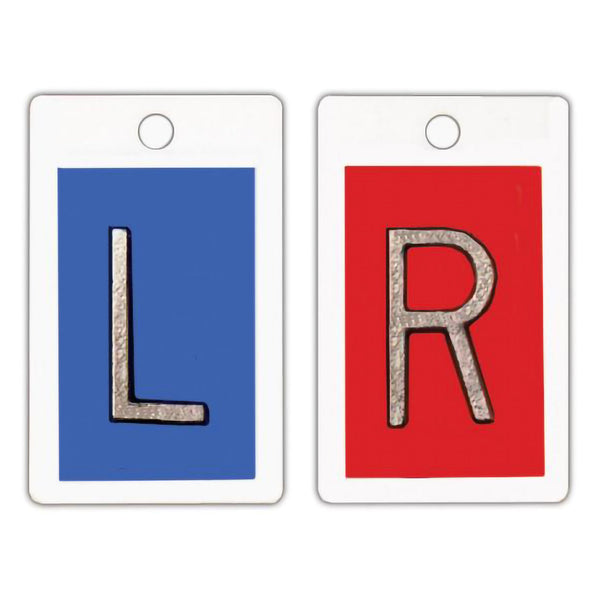 Wolf X-Ray Identifier Markers 1 Inch Blue / Red Left / Right 1 Set (686781_EA) 1/EA