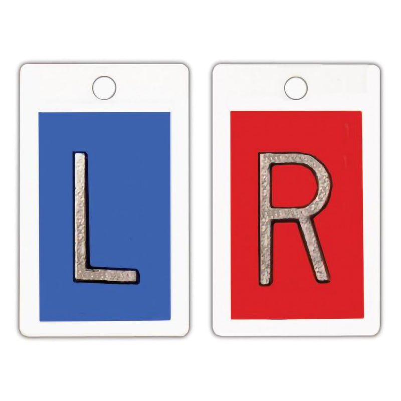 Wolf X-Ray Identifier Markers 1 Inch Blue / Red Left / Right 1 Set (686781_EA) 1/EA