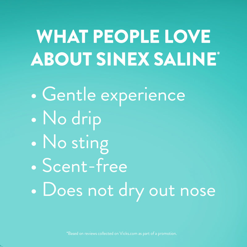 Vicks® Sinex™ Nasal Saline Spray 5 oz. (1229283_EA) 1/EA