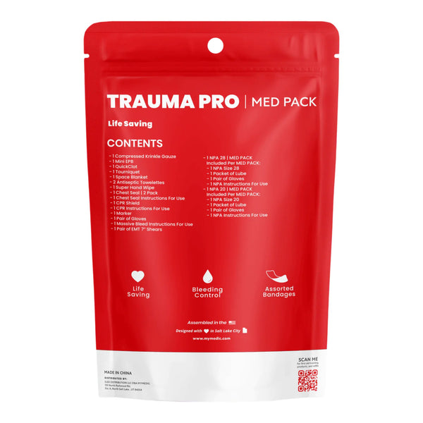 My Medic™ MED PACKS Trauma Pro First Aid Medical Pack Pouch (1234470_EA) 1/EA