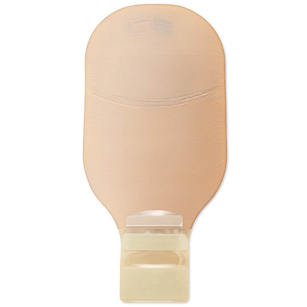 CeraPlus™ Ostomy Pouch One-Piece System 12 Inch Length Flat, Trim to Fit Up to 2-1/2 Inch Stoma Drainable (1230118_BX) 10/BX