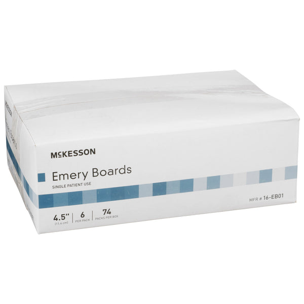 McKesson Emery Board Terra Cotta 4-1/2 Inch (1081898_PK) 6/PK