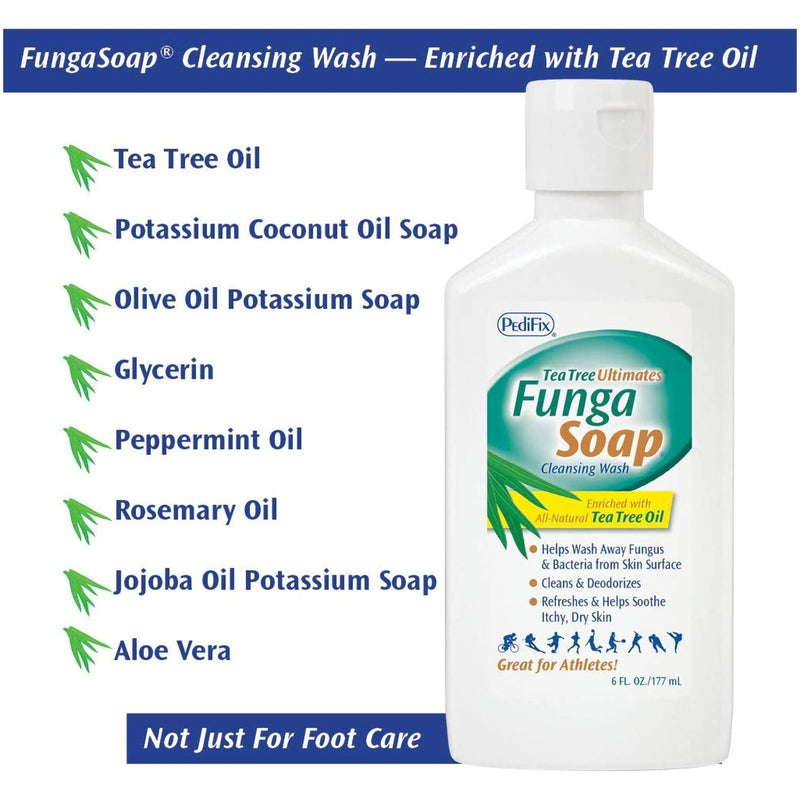 Tea Tree Ultimates® FungaSoap® Soap Liquid 13.5 oz. Bottle Scented (1040401_EA) 1/EA