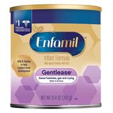 Enfamil® Gentlease® Infant Formula Unflavored 12.4 oz. Can Powder Milk-Based Fussiness / Gas / Crying (1135688_CS) 6/CS
