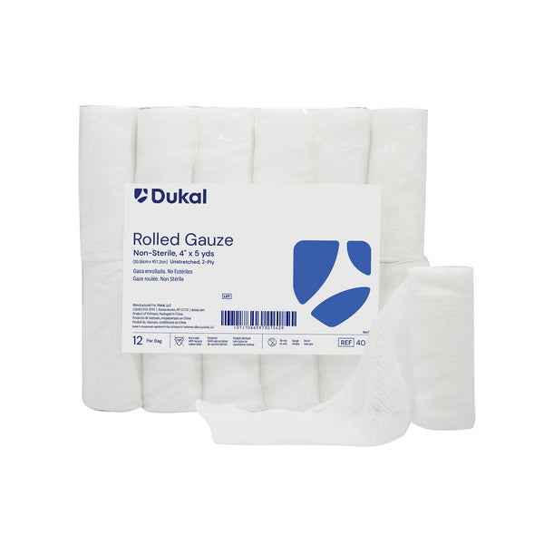 Dukal™ Conforming Bandage 4 Inch X 5 Yard 2-Ply NonSterile 12 per Pack (536829_BG) 12/BG