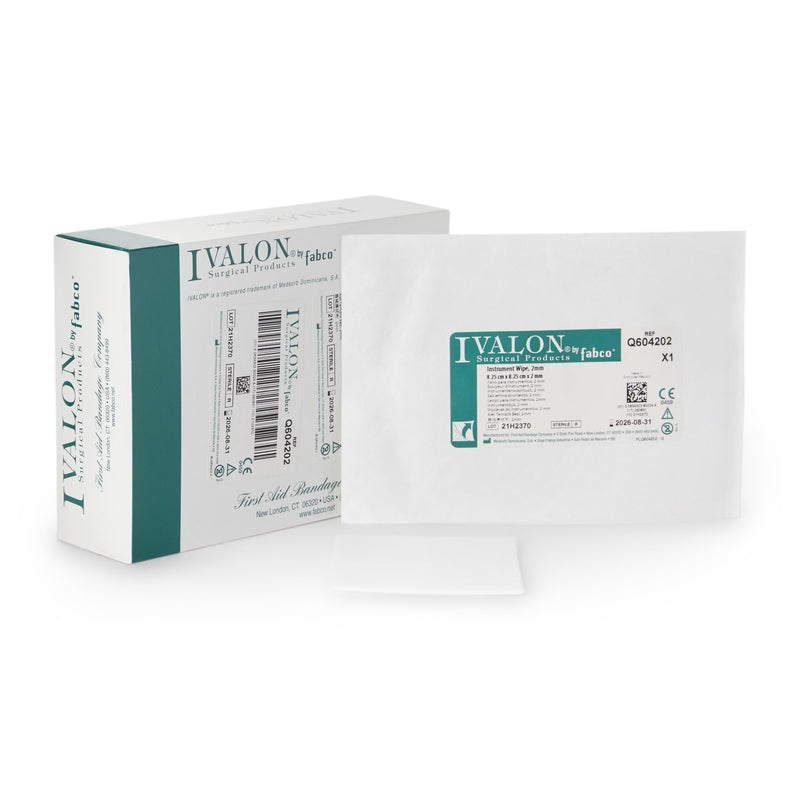 Ivalon® Instrument Wipe 3-1/4 X 3-1/4 Inch 20 Count PVA (Polyvinyl Acetal) Box Sterile (365670_BX) 20/BX