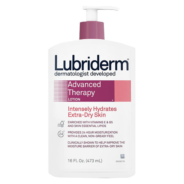 Lubriderm® Advanced Therapy Hand and Body Moisturizer 16 oz. Pump Bottle Scented Lotion (695064_CS) 12/CS