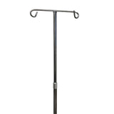 McKesson IV Stand Floor Stand 2 Hooks 4 Legs with Casters (1223668_EA) 1/EA