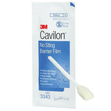 3M™ Cavilon™ No Sting Skin Barrier Applicator 26 to 62% Strength Hexamethyldisiloxane / Isooctane / Acrylate Terpolymer / Polyphenylmethylsiloxane Individual Packet Sterile (292018_BX) 25/BX
