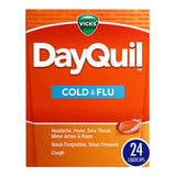 DayQuil® Cold and Cough Relief 325 mg - 10 mg - 5 mg Strength Gelcap 24 per Box (787401_CT) 24/CT