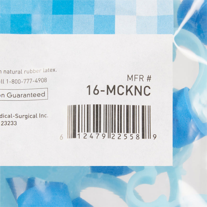 McKesson Nose Clip Foam, Disposable, Blue Plastic For Spirometer (1088134_BG) 25/BG