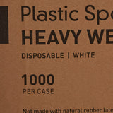 McKesson Spoon Heavy Weight White Polypropylene (959248_CS) 1000/CS