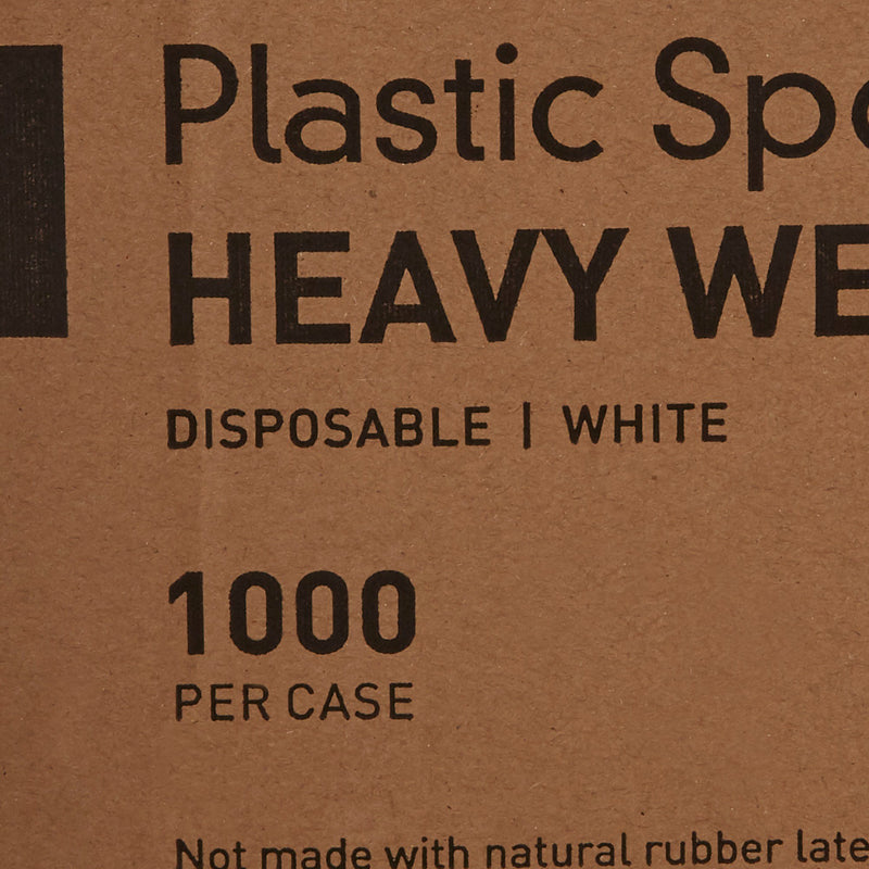 McKesson Spoon Heavy Weight White Polypropylene (959248_CS) 1000/CS