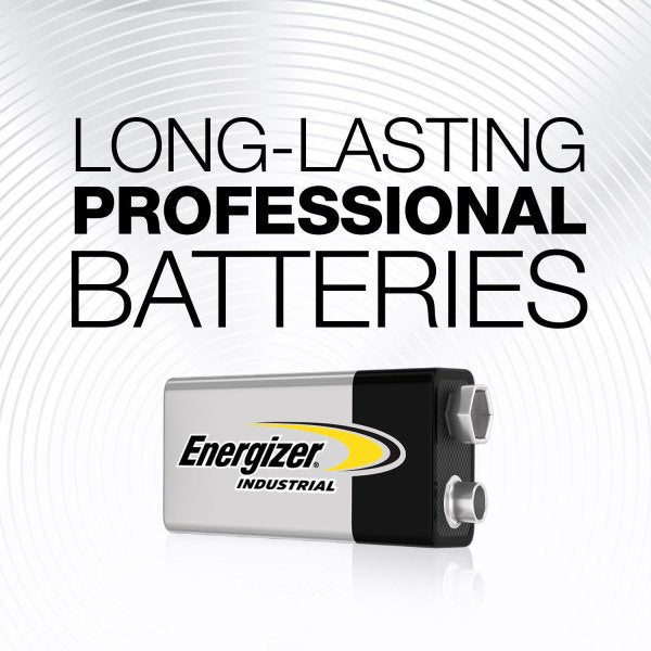 Energizer® Alkaline Battery 9V Cell 9V Disposable (258468_CS) 72/CS