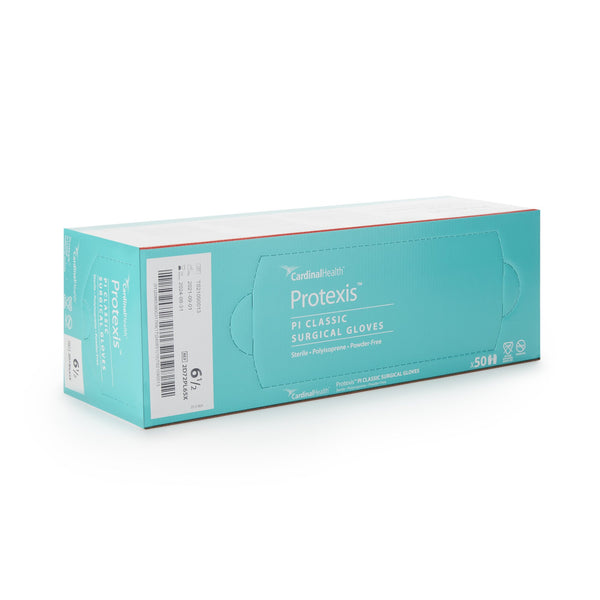 Protexis™ PI Classic Surgical Glove Size 6.5 Sterile Polyisoprene Standard Cuff Length Smooth Ivory Not Chemo Approved (807443_CS) 200/CS