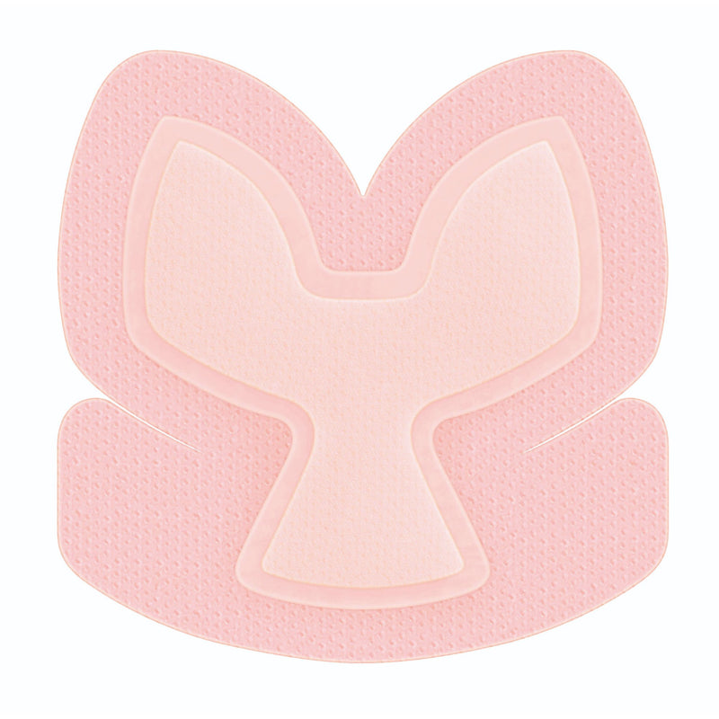 Allevyn Life Foam Dressing 9-4/5 X 9-9/10 Inch With Border Film Backing Silicone Gel Adhesive Heel Sterile (863007_BX) 5/BX