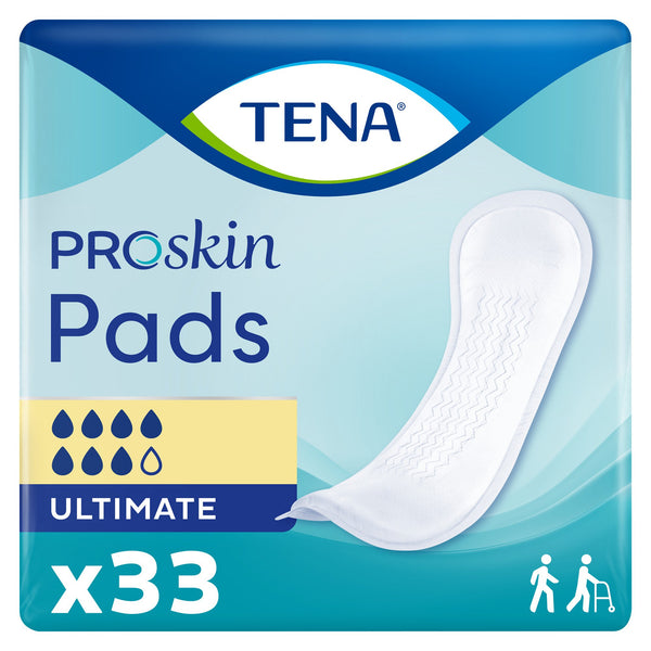 TENA ProSkin™ Ultimate Bladder Control Pad 16 Inch Length Heavy Absorbency Dry-Fast Core™ One Size Fits Most (1038754_CS) 99/CS