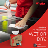WypAll® General Clean X60 Task Wipe 1180 Sheets Pop-Up™ Box 9.1 X 165.8 Inch NonSterile Limited Reuse (1252415_CS) 1180/CS