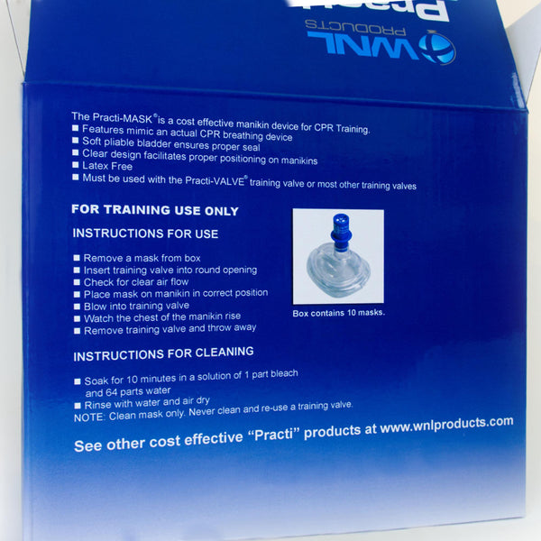 Practi-MASK® CPR Trainer with Training Valve Combo Adult / Child (1070992_EA) 1/EA