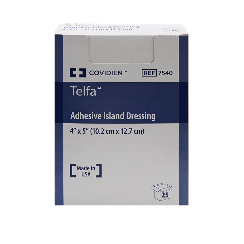 Telfa™ Island Dressing 4 X 5 Inch Rectangle Sterile (314019_EA) 1/EA