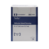 Telfa™ Island Dressing 4 X 5 Inch Rectangle Sterile (314019_CT) 25/CT