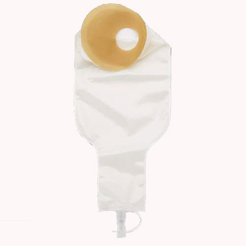 Rectangular Pouch Uflex Flextend™ Rectal Collection Pouch One-Piece System 12 Inch Length Trim ...