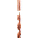 Brazos™ Twisted Traveler's Stick Walking Stick Wood 55 Inch Height Brown Oak (1229059_EA) 1/EA