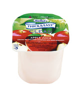 Thick & Easy® Thickened Beverage 4 oz. Portion Cup Apple Flavor Liquid IDDSI Level 2 Mildly Thick (732814_CS) 24/CS