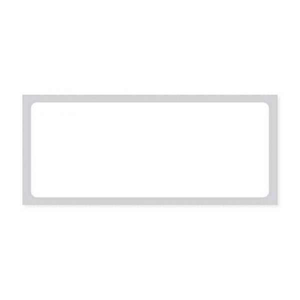 PDC® Blank Label Thermal White Permanent Paper 1 X 2-1/2 Inch (1268431_CS) 8/CS