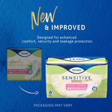 TENA Sensitive Care™ Extra Coverage Bladder Control Pad 9 Inch Length Light Absorbency Dry-Fast Core™ One Size Fits Most (1179008_BG) 50/BG