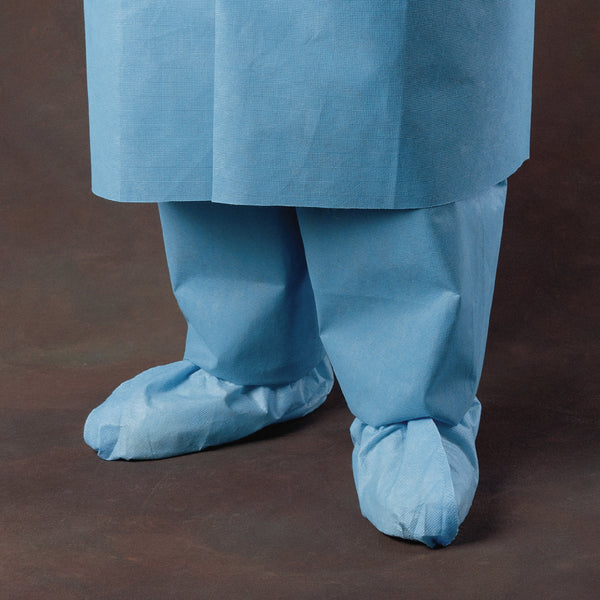 Halyard Shoe Cover One Size Fits Most Shoe High Without Tread Blue NonSterile (188623_EA) 1/EA