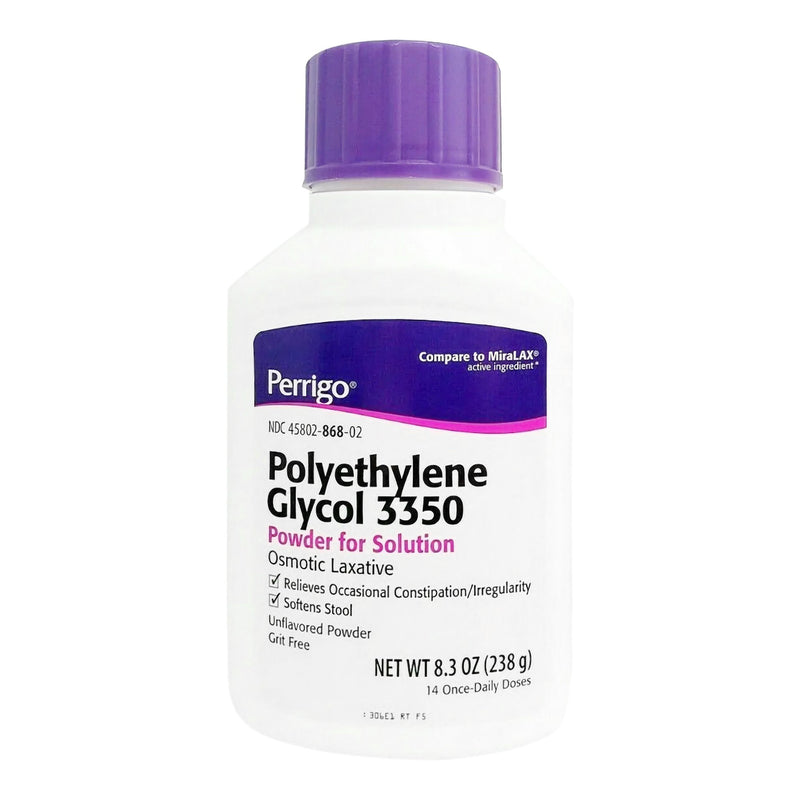 Padagis US LLC Polyethylene Glycol 3350 (PEG 3350) 17 Gram / Dose Powder for Solution 8.3 oz. (842626_EA) 1/EA
